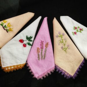 Handkerchiefs (Tatted Edging)